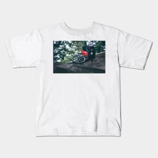 Brandon Semenuk Painting Kids T-Shirt